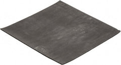 Made in USA - 12" Long, 12" Wide, 1/8" Thick, Neoprene Rubber Foam Sheet - 65 to 75 Durometer, Black, -40 to 225°F, 2,500 psi Tensile Strength, Plain Backing, Stock Length - Exact Tool & Supply