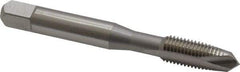OSG - 5/16-24 UNF, 2 Flute, Bright Finish, High Speed Steel Spiral Point Tap - Plug Chamfer, Right Hand Thread, 2-23/32" OAL, 1-1/8" Thread Length, 0.318" Shank Diam, 3B Class of Fit, Series 105 - Exact Tool & Supply