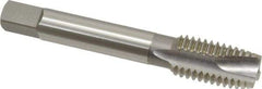OSG - 5/8-11 UNC, 3 Flute, Bright Finish, High Speed Steel Spiral Point Tap - Plug Chamfer, Right Hand Thread, 3-13/16" OAL, 1-13/16" Thread Length, 0.48" Shank Diam, 3B Class of Fit, Series 105 - Exact Tool & Supply