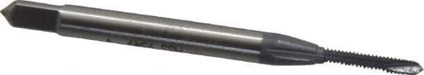 OSG - #1-64 UNC, 2 Flute, elektraLUBE Finish, High Speed Steel Spiral Point Tap - Plug Chamfer, Right Hand Thread, 1-11/16" OAL, 3/8" Thread Length, 2B Class of Fit, Series 105 - Exact Tool & Supply