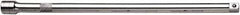 SK - 1/2" Drive Standard Socket Extension - 20" OAL, Chrome Finish - Exact Tool & Supply