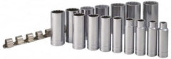 SK - 15 Piece 1/2" Drive Socket Set - Exact Tool & Supply