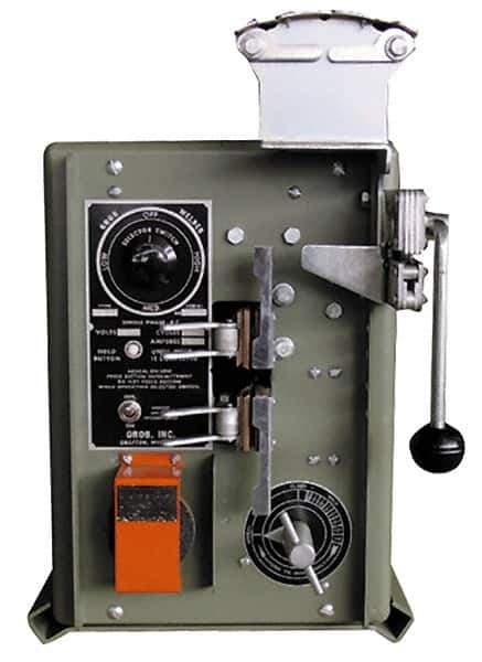 Grob Inc. - 1 Inch Capacity Butt Bandsaw Welder - 220 Volts - Exact Tool & Supply