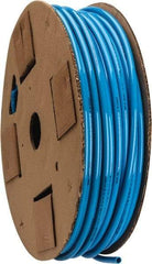 Parker - 3/8" ID x 1/2" OD, 1/16" Wall Thickness, 250' Long, Polyurethane Tube - Blue, 85 Max psi, 90 - 95 Shore A Hardness, -40 to 180°F - Exact Tool & Supply