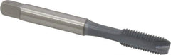 OSG - 1/4-28 UNF, 2 Flute, elektraLUBE Finish, High Speed Steel Spiral Point Tap - Bottoming Chamfer, Right Hand Thread, 2-1/2" OAL, 1" Thread Length, 3B Class of Fit, Series 105B - Exact Tool & Supply