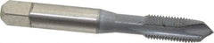 OSG - 3/8-24 UNF, 3 Flute, elektraLUBE Finish, High Speed Steel Spiral Point Tap - Plug Chamfer, Right Hand Thread, 2-15/16" OAL, 1-1/4" Thread Length, 3B Class of Fit, Series 105 - Exact Tool & Supply