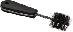Value Collection - 1-3/8" Long x 1-1/4" Diam Steel Hand Pipe Brush - Single Spiral, 160mm OAL, 0.25" Wire Diam, 0.213" Shank Diam - Exact Tool & Supply