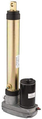 Thomson Industries - 8" Stroke Len, 30% Duty Cycle, 12 Volt, Performance PakLinear Electromechanical Actuator - DC Input, 1.1" per Second, 750 Lb Capacity - Exact Tool & Supply