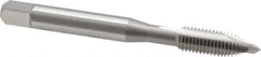 OSG - 1/4-28 UNF, 2 Flute, Bright Finish, High Speed Steel Spiral Point Tap - Plug Chamfer, Right Hand Thread, 2-1/2" OAL, 1" Thread Length, 0.255" Shank Diam - Exact Tool & Supply