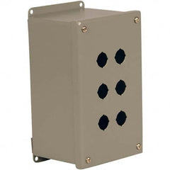 Wiegmann - NEMA 12 Steel Standard Enclosure with Screw Cover - Exact Tool & Supply