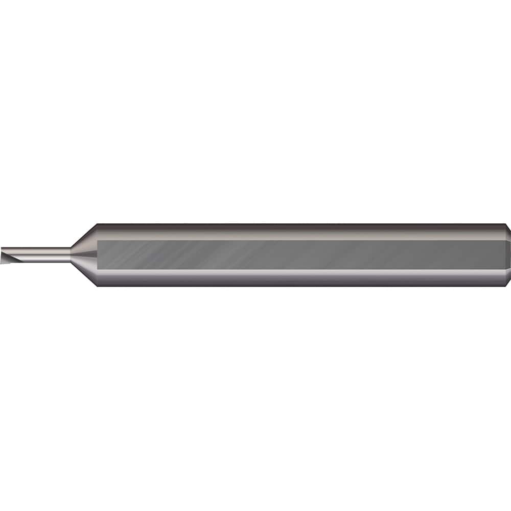 Micro 100 - Boring Bars; Minimum Bore Diameter (mm): 0.910 ; Maximum Bore Depth (mm): 5.00 ; Material: Solid Carbide ; Boring Bar Type: Micro Boring ; Shank Diameter (mm): 3.0000 ; Overall Length (mm): 38.0000 - Exact Tool & Supply