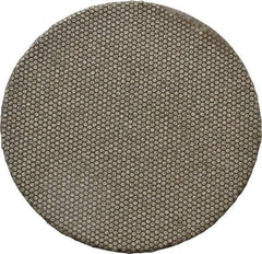 Norton - 2" Diam, 120 Grit Diamond Adhesive PSA Disc - Medium Grade, Black, Cloth Backing, Flexible - Exact Tool & Supply