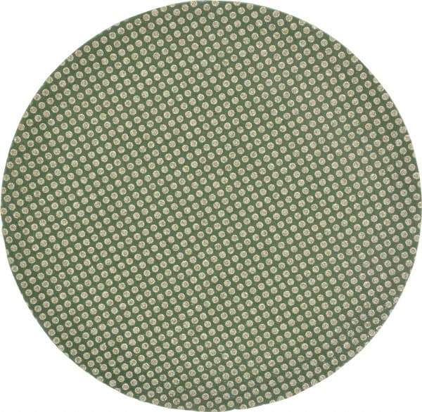 Norton - 5" Diam, 60 Grit Diamond Adhesive PSA Disc - Coarse Grade, Green, Cloth Backing, Flexible - Exact Tool & Supply