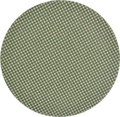 Norton - 5" Diam, 60 Grit Diamond Adhesive PSA Disc - Coarse Grade, Green, Cloth Backing, Flexible - Exact Tool & Supply