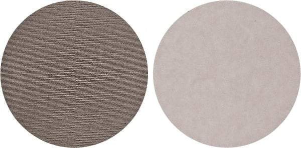 Norton - 6" Diam, 200 Grit Diamond Adhesive PSA Disc - Fine Grade, Red, Cloth Backing, Flexible - Exact Tool & Supply