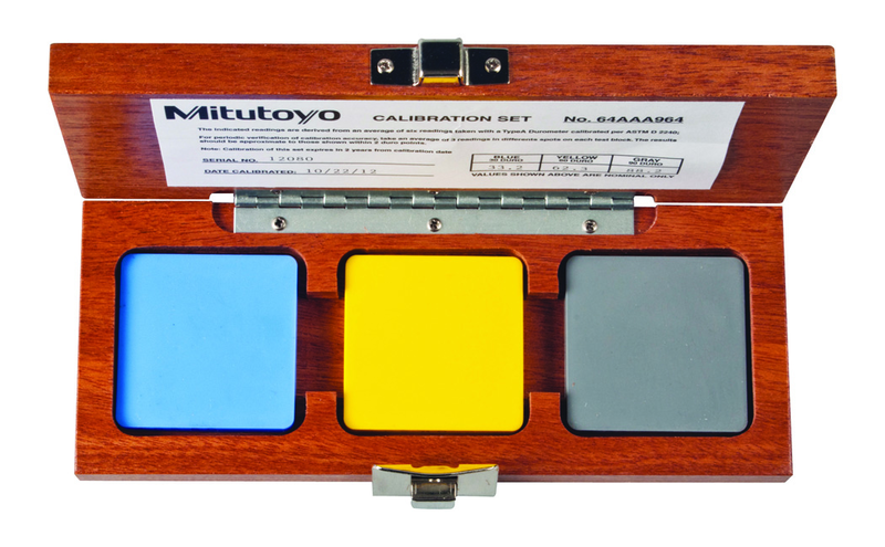 DUROMETER TEST BLOCK SET(A) - Exact Tool & Supply