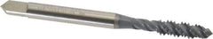 OSG - #10-24 UNC 3 Flute 2B/3B Plug Spiral Flute Tap - High Speed Steel, elektraLUBE Finish, 2-3/8" OAL, Right Hand Flute, Right Hand Thread, H3, Series 107 - Exact Tool & Supply