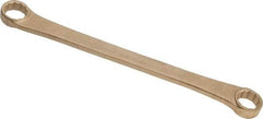 Ampco - 1" x 1-1/8" 12 Point Offset Box Wrench - Double End, 15-1/8" OAL, Aluminum Bronze - Exact Tool & Supply