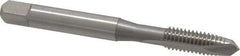 OSG - #10-24 UNC, H3, 2 Flutes, Plug Chamfer, Bright Finish, High Speed Steel Spiral Point STI Tap - 2-3/8" OAL, 0.194" Shank Diam, 7/8" Thread Length, Series 125 - Exact Tool & Supply
