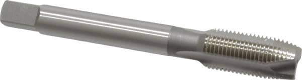 OSG - 3/8-24 UNF, H3, 3 Flutes, Plug Chamfer, Bright Finish, High Speed Steel Spiral Point STI Tap - 2-15/16" OAL, 0.381" Shank Diam, 1-1/4" Thread Length, Series 125 - Exact Tool & Supply