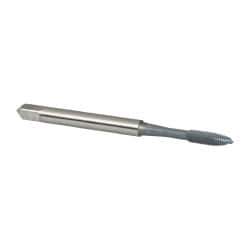 OSG - #2-56 UNC, H2, 2 Flutes, Plug Chamfer, elektraLUBE Finish, High Speed Steel Spiral Point STI Tap - 1-3/4" OAL, 7/16" Thread Length, Series 125 - Exact Tool & Supply
