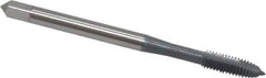 OSG - #4-40 UNC, H2, 2 Flutes, Plug Chamfer, elektraLUBE Finish, High Speed Steel Spiral Point STI Tap - 1-7/8" OAL, 9/16" Thread Length, Series 125 - Exact Tool & Supply