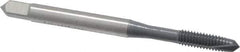OSG - #6-32 UNC, H3, 2 Flutes, Plug Chamfer, elektraLUBE Finish, High Speed Steel Spiral Point STI Tap - 2" OAL, 11/16" Thread Length, Series 125 - Exact Tool & Supply