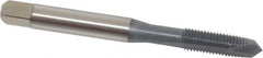 OSG - #10-32 UNF, H3, 2 Flutes, Plug Chamfer, elektraLUBE Finish, High Speed Steel Spiral Point STI Tap - 2-3/8" OAL, 7/8" Thread Length, Series 125 - Exact Tool & Supply