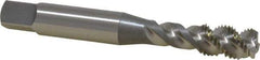 OSG - 5/16-24 UNF, 3 Flute, 50° Helix, Bottoming Chamfer, Bright Finish, High Speed Steel Spiral Flute STI Tap - Right Hand Flute, 2-23/32" OAL, 0.381" Shank Diam, 1-1/8" Thread Length - Exact Tool & Supply