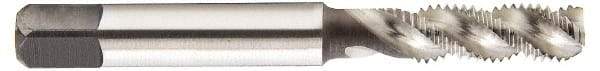 Heli-Coil - 7/16-14 UNC, 4 Flute, Bottoming Chamfer, Bright Finish, High Speed Steel Spiral Flute STI Tap - Right Hand Flute, 3-19/32" OAL, 0.429" Shank Diam, 1-21/32" Thread Length, 3B Class of Fit - Exact Tool & Supply