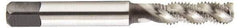 Heli-Coil - 7/16-14 UNC, 4 Flute, Bottoming Chamfer, Bright Finish, High Speed Steel Spiral Flute STI Tap - Right Hand Flute, 3-19/32" OAL, 0.429" Shank Diam, 1-21/32" Thread Length, 3B Class of Fit - Exact Tool & Supply