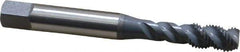 OSG - 1/4-28 UNF, 3 Flute, 50° Helix, Bottoming Chamfer, elektraLUBE Finish, High Speed Steel Spiral Flute STI Tap - 2-1/2" OAL, 1" Thread Length - Exact Tool & Supply