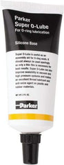 Parker - 2 oz Super O Lube, V Ring, U Cup & Piston Cup - PTFE, Use with Any Rubber Polymer - Exact Tool & Supply