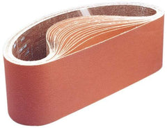 3M - 2" Wide x 132" OAL, 220 Grit, Ceramic Abrasive Belt - Ceramic, Very Fine, Coated, J Weighted Cloth Backing, Series 707E - Exact Tool & Supply