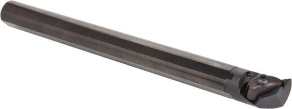 Kennametal - 1.3" Min Bore Diam, 12" OAL, 1" Shank Diam, A-DDUN-KC Indexable Boring Bar - DN.. Insert, Clamp Holding Method - Exact Tool & Supply