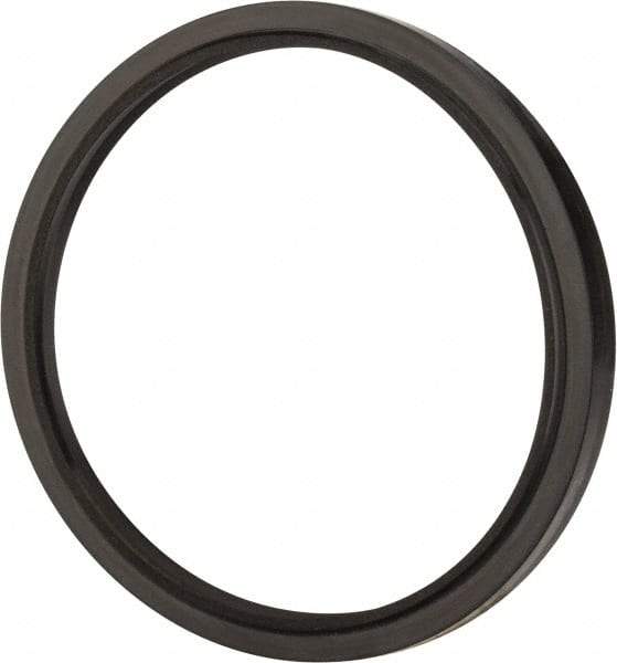 Parker - 3-1/2" ID x 4" OD, 0.275" Thick, Rod Wipers - -40 to 250°F, 4 Pipe Thread, 3-1/2" Rod Diam - Exact Tool & Supply