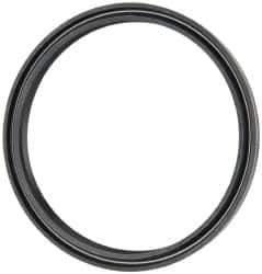 Parker - 4" ID x 4-1/2" OD, 0.275" Thick, Rod Wipers - -40 to 250°F, 4-1/2 Pipe Thread, 4" Rod Diam - Exact Tool & Supply