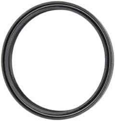 Parker - 4" ID x 4-1/2" OD, 0.275" Thick, Rod Wipers - -40 to 250°F, 4-1/2 Pipe Thread, 4" Rod Diam - Exact Tool & Supply