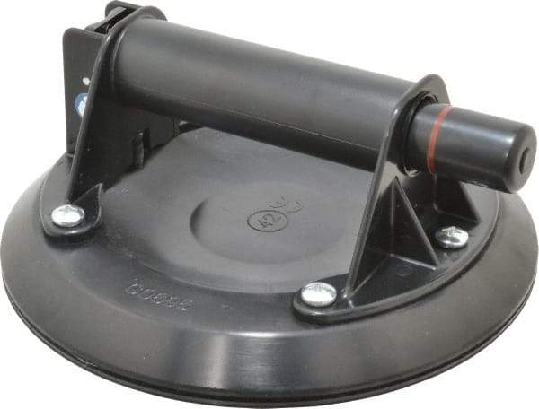 Woods Power-Grip - 125 Lb. Capacity Industrial Pump Vacuum Cup - ABS Handle and 8 Inch Diameter - Exact Tool & Supply
