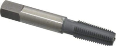 OSG - 1/16-27 NPT Thread, 4 Flute Standard Pipe Tap - 2-1/8" OAL, 11/16" Thread Length, 5/16" Shank Diam, elektraLUBE Finish, High Speed Steel - Exact Tool & Supply
