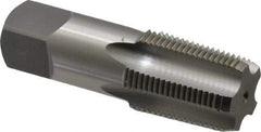 OSG - 3/4-14 NPTF Thread, 5 Flute Standard Pipe Tap - 3-1/4" OAL, 1-3/8" Thread Length, 29/32" Shank Diam, Bright Finish, High Speed Steel - Exact Tool & Supply