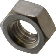 Value Collection - M8x1.25 Metric Coarse Stainless Steel Right Hand Hex Nut - 13mm Across Flats, 6.5mm High, Uncoated - Exact Tool & Supply
