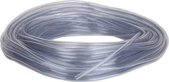 Parker - 3/16" ID x 5/16" OD, 1/16" Wall Thickness, 100' Long, Vinyl Tube - Clear, 55 Max psi, -40 to 150°F - Exact Tool & Supply