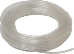 Parker - 1/4" ID x 5/16" OD, 1/32" Wall Thickness, 100' Long, Vinyl Tube - Clear, 20 Max psi, -40 to 150°F - Exact Tool & Supply