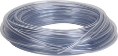 Parker - 3/8" ID x 1/2" OD, 1/16" Wall Thickness, 100' Long, Vinyl Tube - Clear, 45 Max psi, -40 to 150°F - Exact Tool & Supply