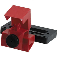 Brady - Electrical Equipment Lockouts Type: Oversized Circuit Breaker Maximum Cord Diameter (Decimal Inch): 0.2812 - Exact Tool & Supply