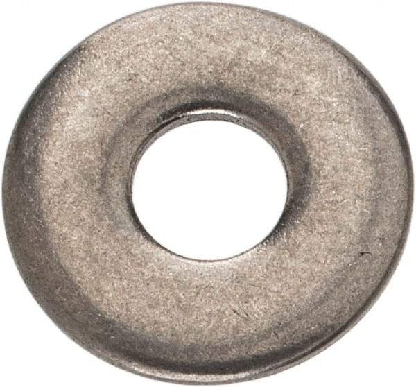 Value Collection - M3 Screw, Grade 18-8 Stainless Steel Fender Flat Washer - 3.2mm ID x 9mm OD, Plain Finish - Exact Tool & Supply