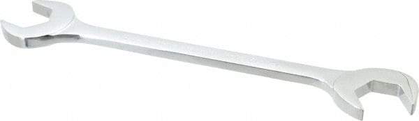 Proto - 1-7/16" Standard Open End Wrench - 14" OAL, Double End, Chrome Finish, 15° & 60° Head Angle - Exact Tool & Supply