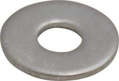 Value Collection - M4 Screw, Grade 18-8 Stainless Steel Fender Flat Washer - 4.3mm ID x 12mm OD, Plain Finish - Exact Tool & Supply