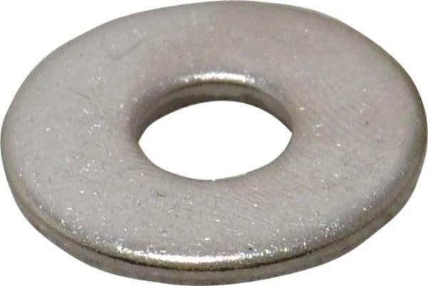 Value Collection - M8 Screw, Grade 18-8 Stainless Steel Fender Flat Washer - 8.4mm ID x 24mm OD, Plain Finish - Exact Tool & Supply
